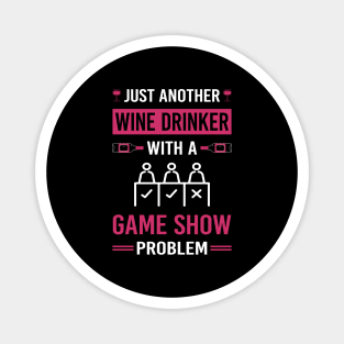 Wine Drinker Game Shows TV Show Magnet